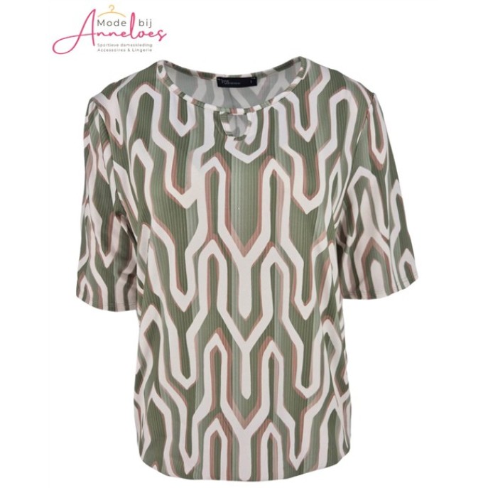 Fos Top Mimi Diamond drop - Army